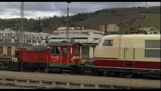 DB Class 103 TEE Rheingold Plandampf Trier April 2010 [upl. by Madaras]