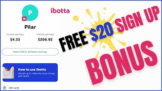 Ibotta Referral Code Link  FREE 20 Sign Up BONUS for Grocery App [upl. by Endora]