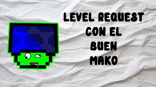 JUGANDO GEOMETRY DASH PORQUE NO TENGO NADA QUE HACER b LEVEL REQUEST [upl. by Berget287]