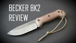 Black Scout Reviews  KaBar Becker BK2 Companion [upl. by Oric269]