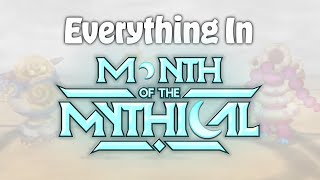 Everything NEW in Month of the Mythical 3 [upl. by Columbus172]