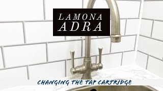 Lamona Adra  how to stop tap dripping replacing the ceramic cartridge tapmagician [upl. by Alfredo]