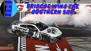 Chase Briscoe Wins into the Playoffs  Wallace and Buescher Eliminated  NASCAR Southern 500 Review [upl. by Dew374]