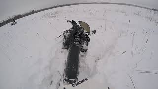 Yamaha Phazer MTX 144 Deep Powder Riding [upl. by Tubb]