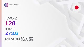 L28 筋骨格系疾患による機能制限／能力低下  ICD10 Z736   MIRARI® 処方箋 [upl. by Rebekkah710]