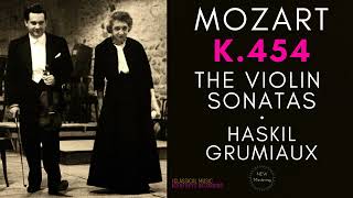 Mozart  Violin Sonata in B flat Major K 454 No32 Centurys rec Clara Haskil Arthur Grumiaux [upl. by Lauren]