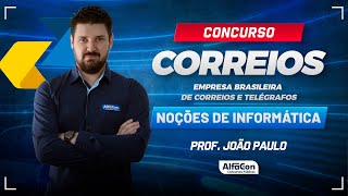 Concurso Correios 2024  Aula de Noções de Informática  AlfaCon [upl. by Alios]