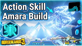 One Shot Bosses With An Action Skill Best Amara Build  Save File  Mayhem 11  Borderlands 3 [upl. by Jeralee]