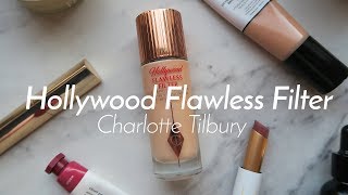 HOW TO USE The Charlotte Tilbury Hollywood Flawless Filter [upl. by Bezanson]