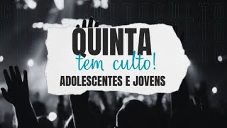 Culto de Jovens e Adolescentes  30112023 [upl. by Enelyahs]