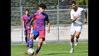 Daniel Ávila  Barcelona Cadet B  2021 Skills Goals Assists Passes Highlights [upl. by Bradstreet]