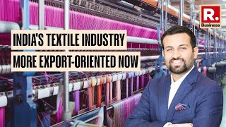 Indias textile industry more exportoriented now  Republic World [upl. by Onailimixam]