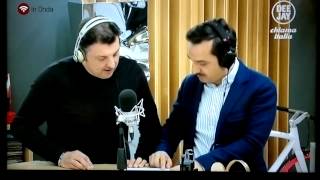 27 03 2014 Cochi e Renato incontrano limitatore Claudio Lauretta Deejay Chiama Italia [upl. by Celin]