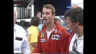 Nigel Mansell being a lunatic at Ferrari [upl. by Oiramd]