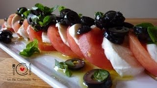 Cómo hacer Ensalada Caprese  LHCY [upl. by Ennahtur]