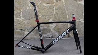 Giant TCR ALUXX SL 700c M 54  alucarbon frameset [upl. by Jezabella]