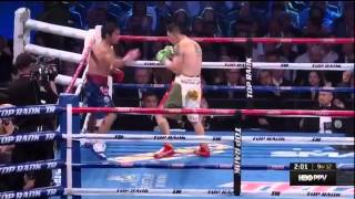 PACQUIAO VS RIOS in HD fight highlights and what made pacquiao very angry [upl. by Ahtaga]