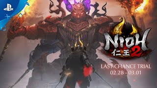 Nioh 2  Developer Gameplay Trailer  PS4 [upl. by Allekram]