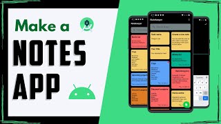 Make a Notes App in Android Studio  Room Database  Full Tutorial [upl. by Ahsemaj]