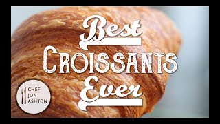 How To Make Homemade Croissants  The Best Croissant Recipe in America [upl. by Wendin420]