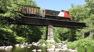 MilfordBennington Railroad 2020 Volume 1  Summer Stone Trains [upl. by Choong]