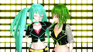 【MMD】Echo x Hibikase Hatsune Miku GUMI [upl. by Jorie369]