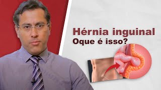 Hérnia inguinal o tipo de hérnia abdominal mais comum [upl. by Iney]