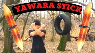 Yawara Stick Self Training Doble Yawara [upl. by Vevina]