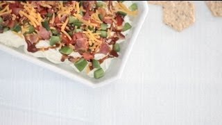 BBQ Bacon Spread Recipe  PHILADELPHIA Cream Cheese [upl. by Akimert]