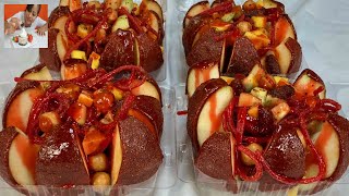 MANZANAS LOCAS CON CHAMOY y FRUTAS El Postre PERFECTO PARA VENDER desde Casa y Cualquier Ocasión [upl. by Ellerad]