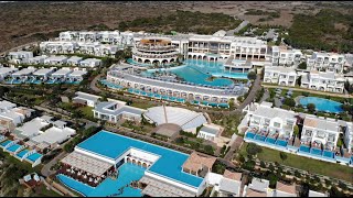 Atrium Prestige Thalasso Spa Resort amp Villas Rhodos  Drohnenflug übers Hotel  Wir waren im Urlaub [upl. by Ericka]