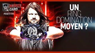 WWE SUPERCARD  UN RING DOMINATION MOYEN [upl. by Dreddy]