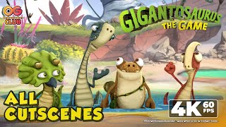 Gigantosaurus The Game PC  ALL CUTSCENES amp Credits 4K60 [upl. by Mauralia]