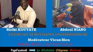 Révision Constitutionnelle Débat Abdoul NIANG vs Siriki KOUYATE 27 07 2017 [upl. by Oznarol]