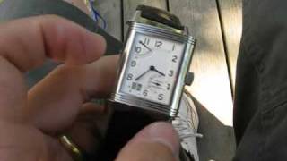 watchesandartcom Jaeger Lecoultre Reverso Grande Date wristwatch [upl. by Adas659]