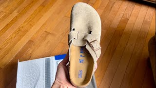 Birkenstock Boston Clogs REVIEW [upl. by Atsirc]