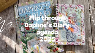 Daphnes Diary agenda 2025  Flip through I A new planner for 2025 [upl. by Dione]