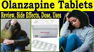 olanzapine tablets 5 mg 10 mg 25 mg  Olanzapine Mouth Dissolving tablets 5 mg  Review uses [upl. by Willi]