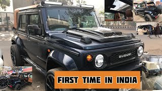 Jimny First Time In India Full Modification and Restorejimny jimnymodifiedthar 4x4 car [upl. by Immij]