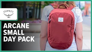 Osprey Arcane Small Day Pack Review 2 Weeks of Use [upl. by Arhez]