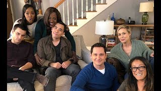 HTGAWM Cast videosbehind the scenes 2018 [upl. by Naitsirt]