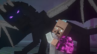 Villagers vs Pillagers Life  Minecraft Animation Part III [upl. by Rior46]