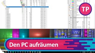 Platz auf dem PC schaffen  WinDirStat  Tipp GER [upl. by Salvay]