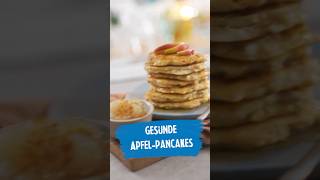 Gesunde ApfelPancakes rezept shorts shortvideo [upl. by Etteniuqna975]