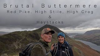 Lake District Walks Brutal Buttermere Red Pike High Stile High Crag amp Haystacks 4K [upl. by Couture]