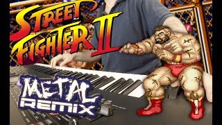 Street Fighter II Zangief Theme Synth METAL Remix [upl. by Bobbi654]