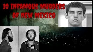 10 Shocking Murders In New Mexico  Ten In 10 [upl. by Azne704]