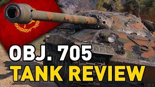 World of Tanks  Object 705  Tank Review [upl. by Fang709]