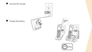 vtech DECT 60 Cordless Telephone User Guide How to Set Up and Use Your Phone [upl. by Sissel750]