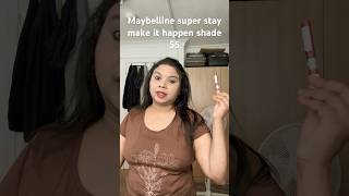 Maybelline super stay lip shade lipstick make it happenlipsticklipcrayon [upl. by Aniteb]